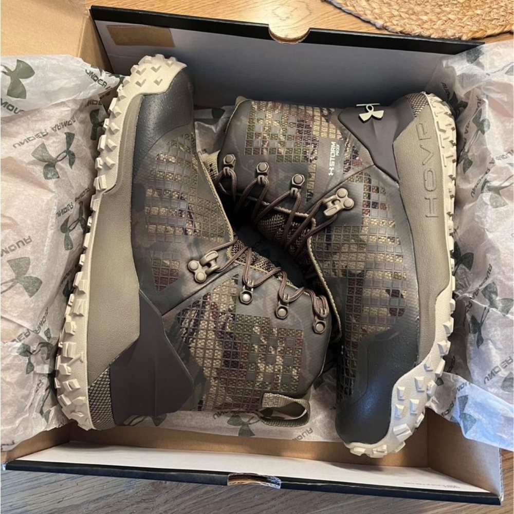 Brand new under armor, weather boots